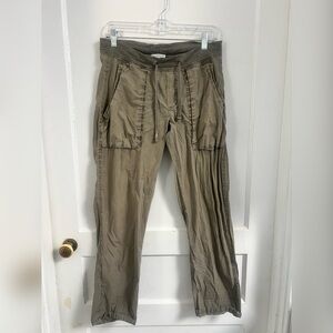 James Perse Women's Utility Drawstring Pants Cotton
Stretch Size Small $225
